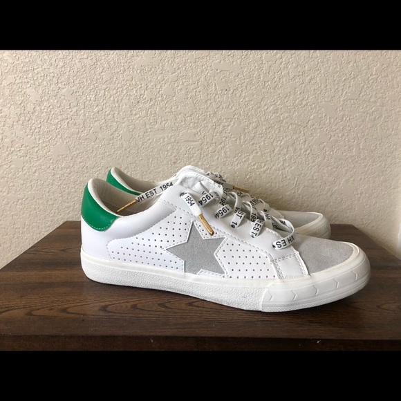 vintage havana gadol perforated star sneaker